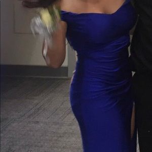 Long Royal Blue Dress